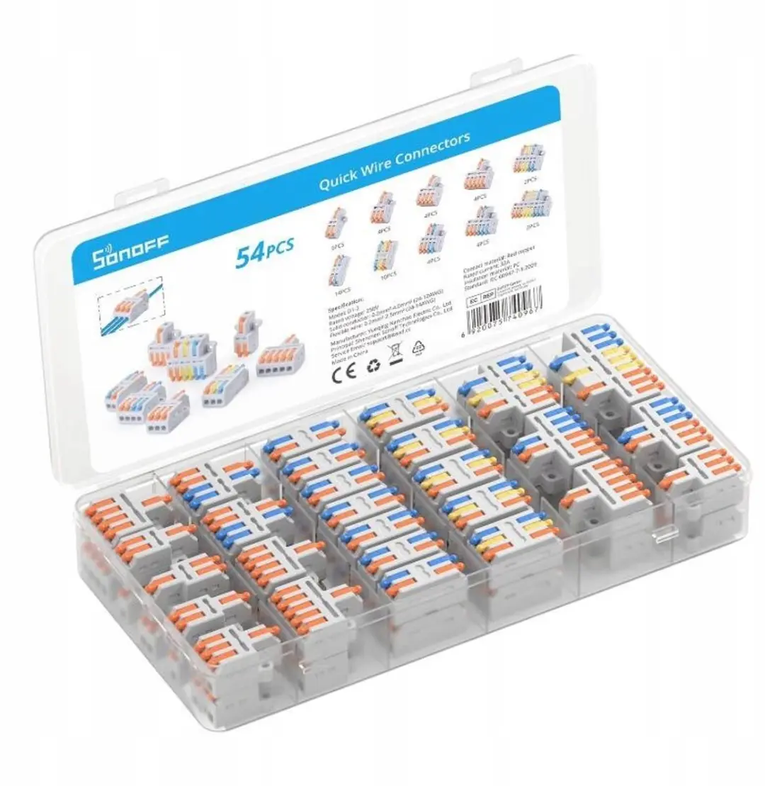Sonoff Snelkoppelingen Set