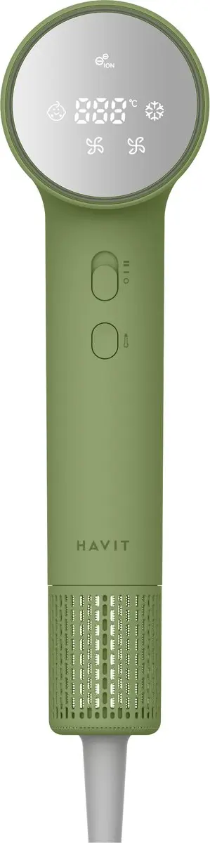 Havit HD073-EU Föhn 1300W - Groen - afbeelding 4 van 6