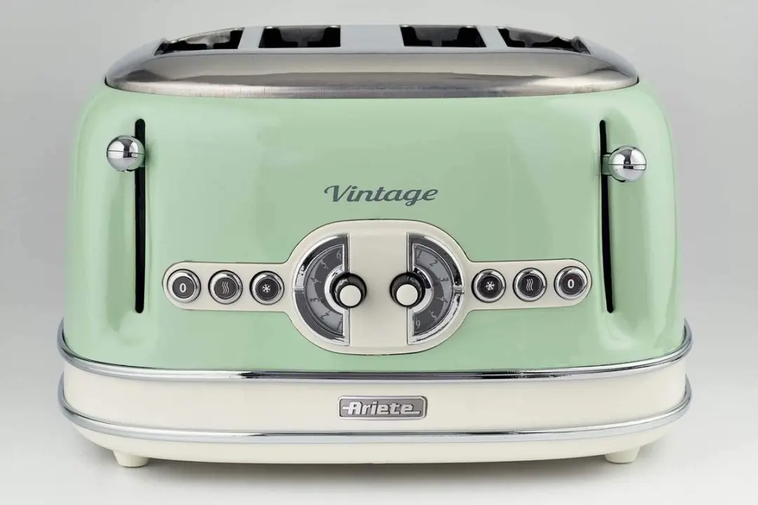 Ariete Vintage Broodrooster 0156/04 - 1630W - Groen - afbeelding 2 van 6