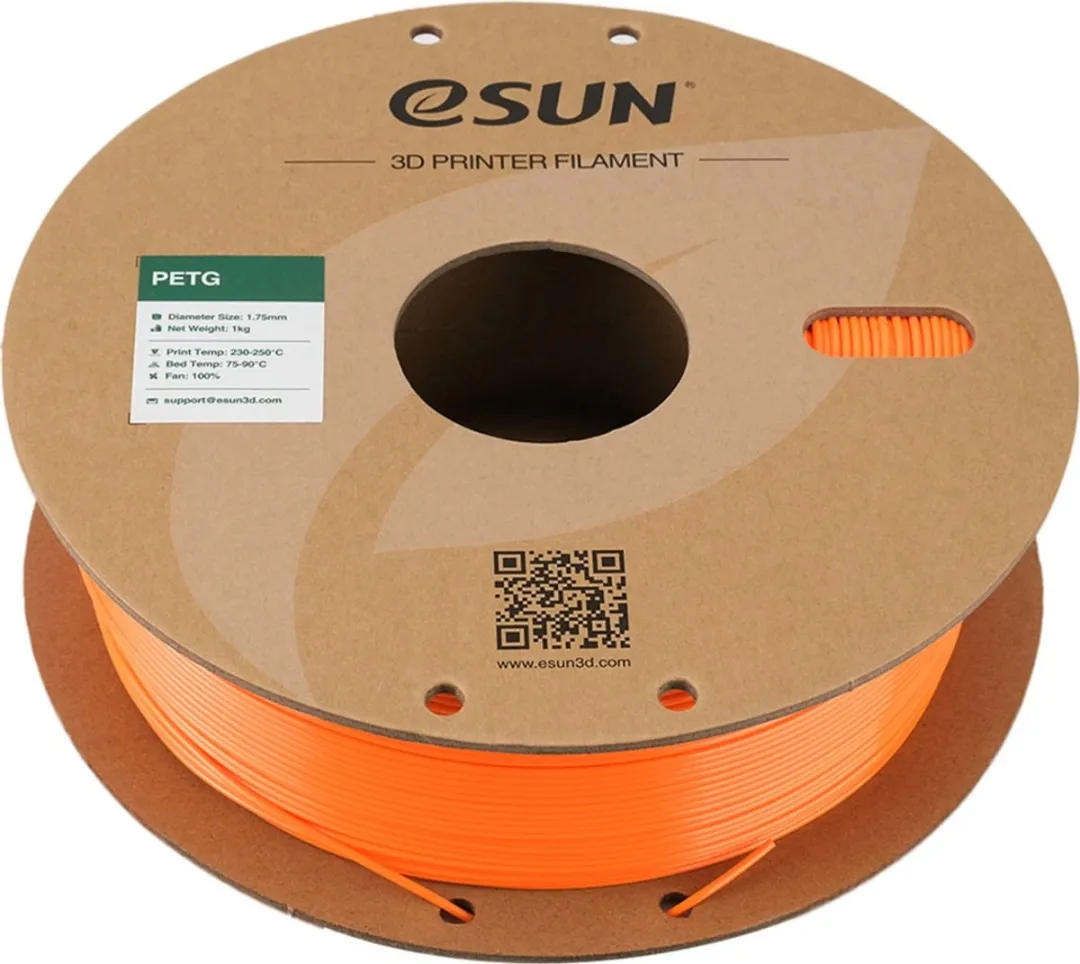 ESUN PETG Filament 1.75mm - 1kg - Massief oranje