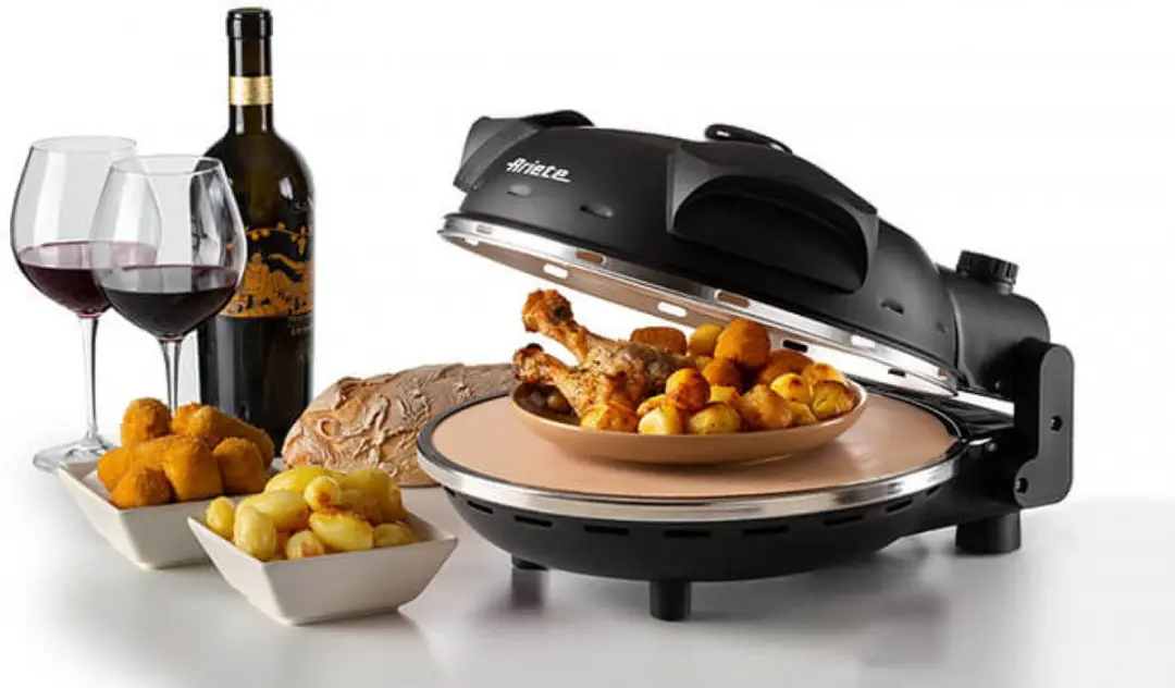 Ariete 0917/00 Pizzaoven 1200W - Zwart - afbeelding 2 van 6