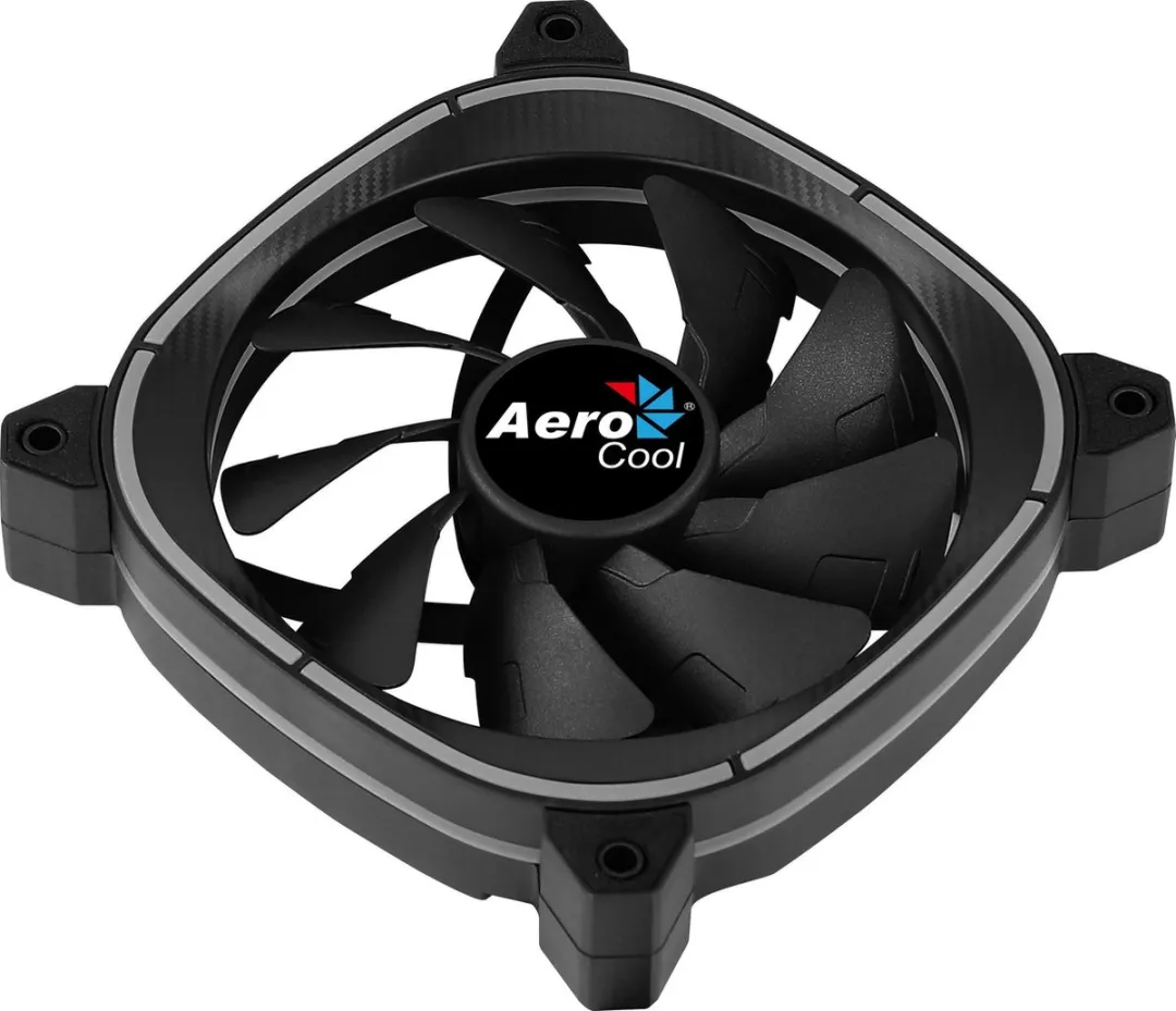 Aerocool Astro 12 RGB Ventilator 12cm - Zwart