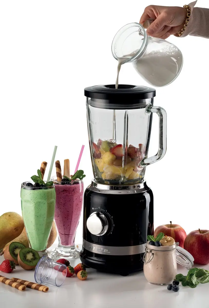 Ariete 0585/02 Moderna Blender - 1000W - 1.5L - Zwart - afbeelding 3 van 6