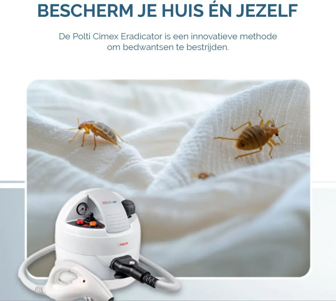 Polti Cimex PTEU0234 Stoomreiniger - 2250W - Wit - afbeelding 5 van 5