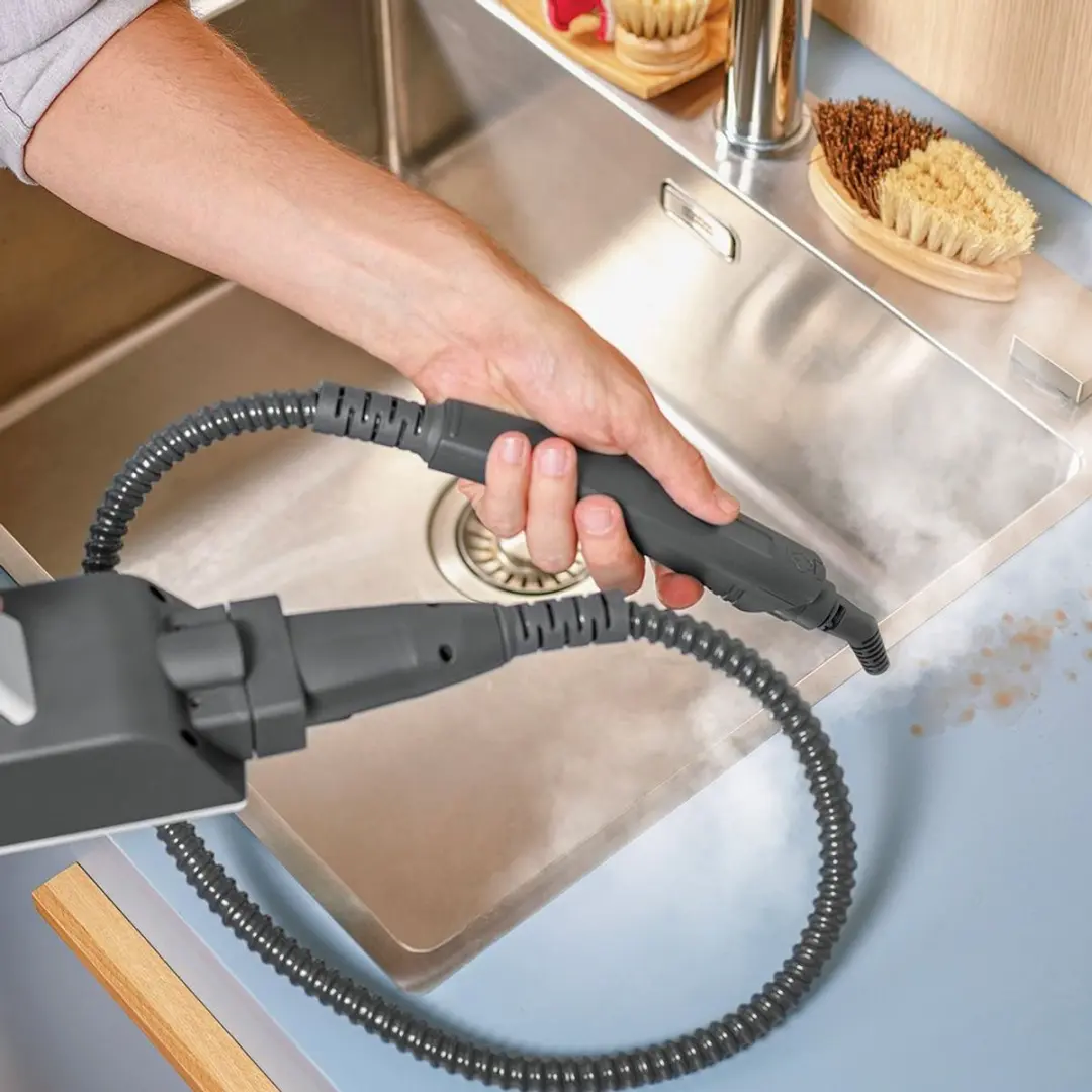 Polti Vaporetto SV620 PTEU0305 Stoomreiniger - Wit/Blauw - afbeelding 3 van 6