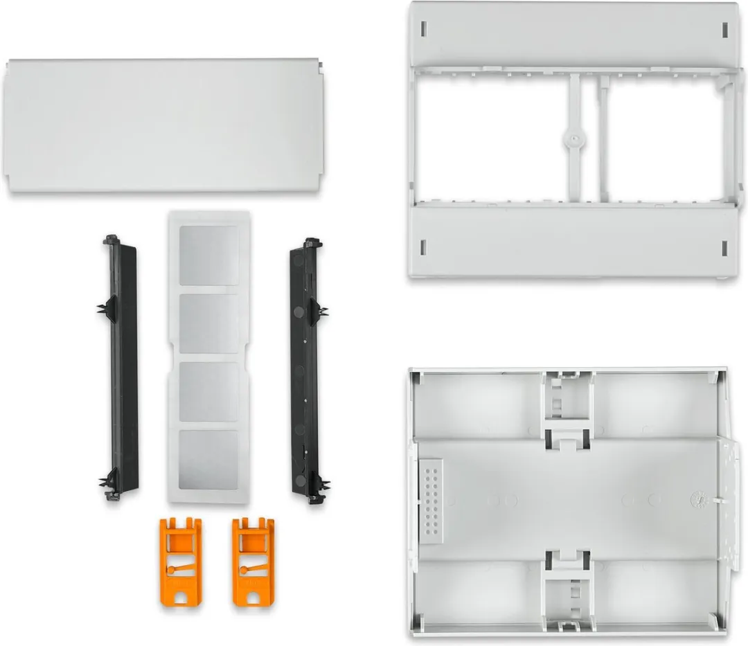 Phoenix Contact BC 107.6-KIT-RPI-7035 Elektronicabehuizing - Grijs-wit (RAL 7035)