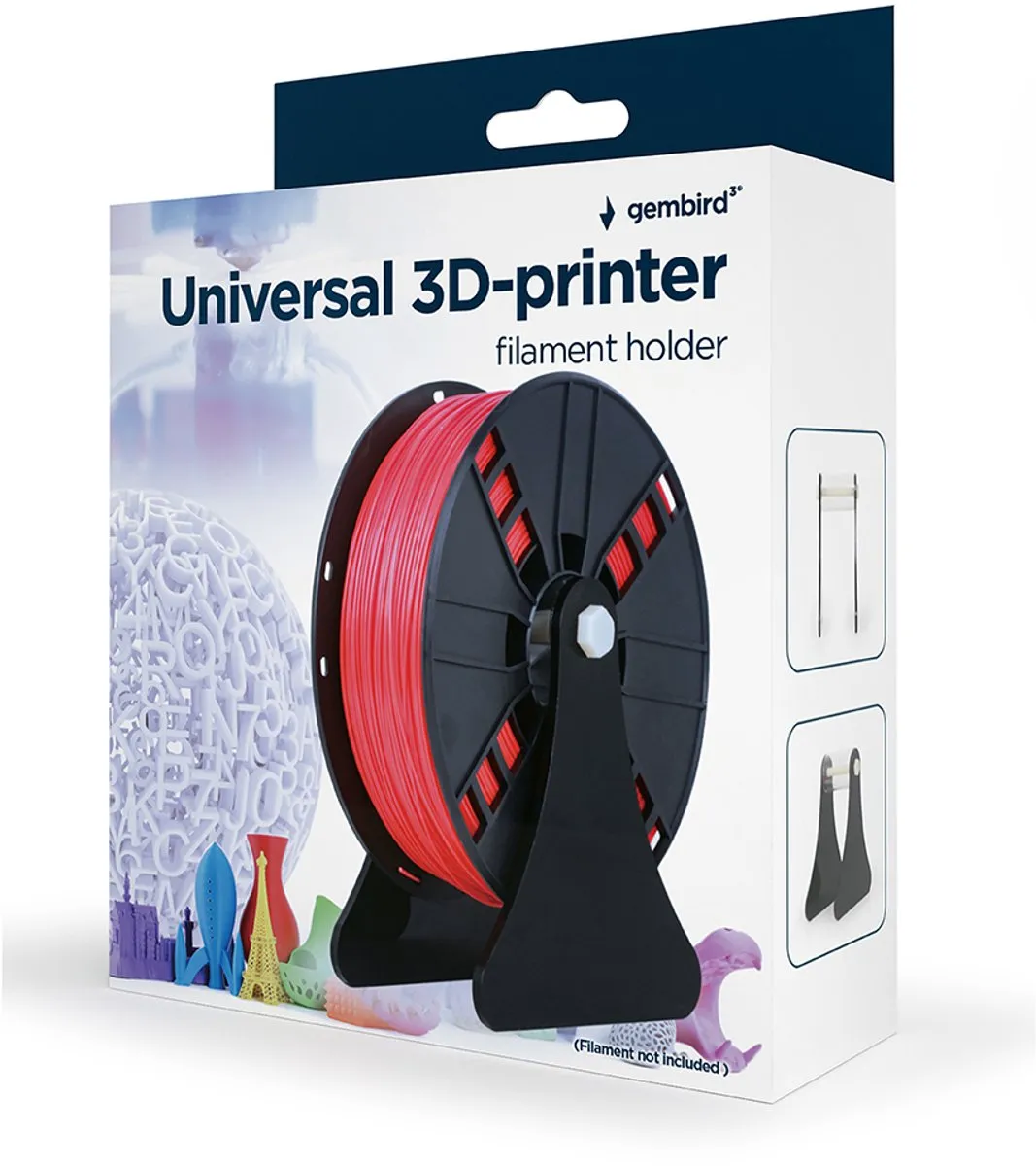 Gembird PLA Silk Rainbow 3D Printerfilament 1.75mm - 1kg