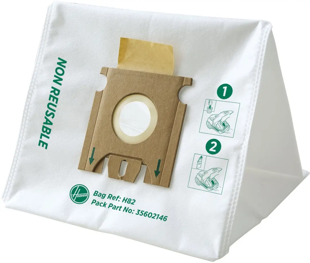 Hoover H82 Micro Bag Stofzakken - 4 stuks - afbeelding 3 van 3