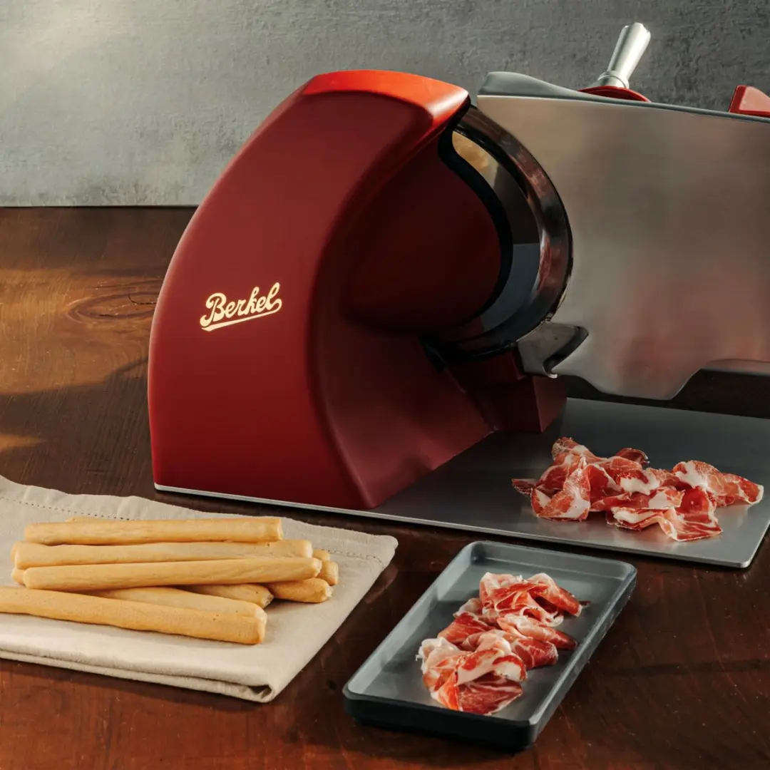 Berkel Homeline HL PLUS 250 Snijmachine - 190W - Rood mat - afbeelding 4 van 6