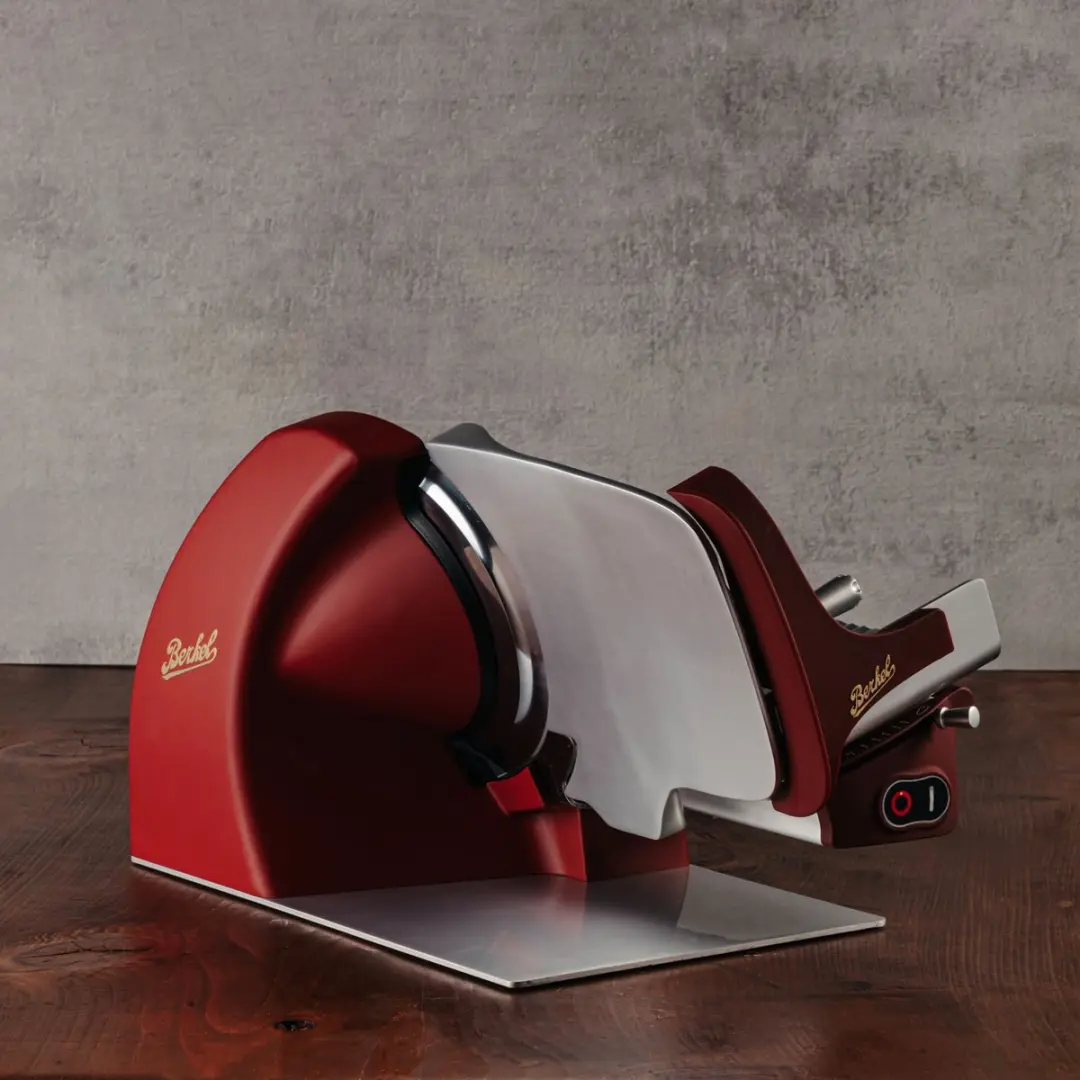 Berkel Homeline HL PLUS 250 Snijmachine - 190W - Rood mat - afbeelding 3 van 6