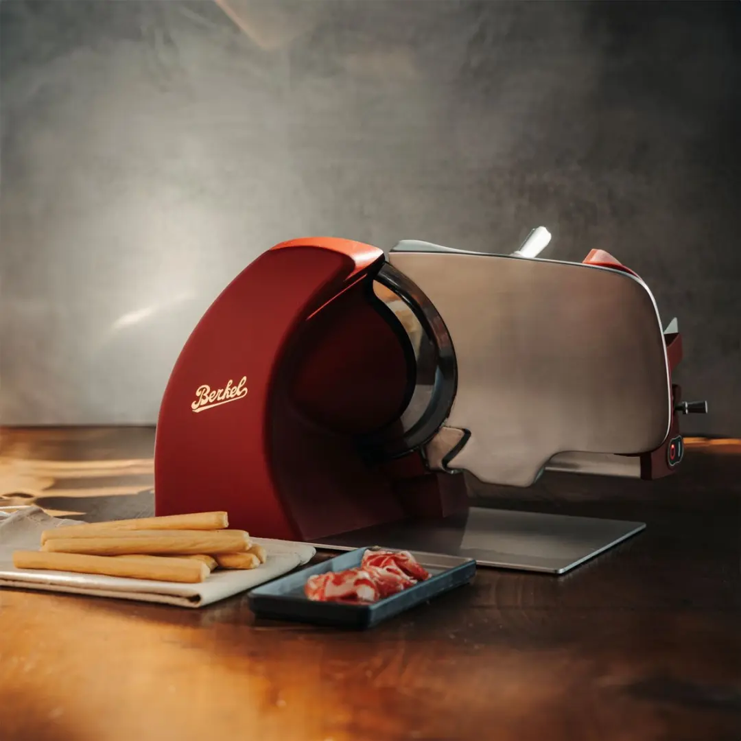 Berkel Homeline HL PLUS 250 Snijmachine - 190W - Rood mat - afbeelding 5 van 6