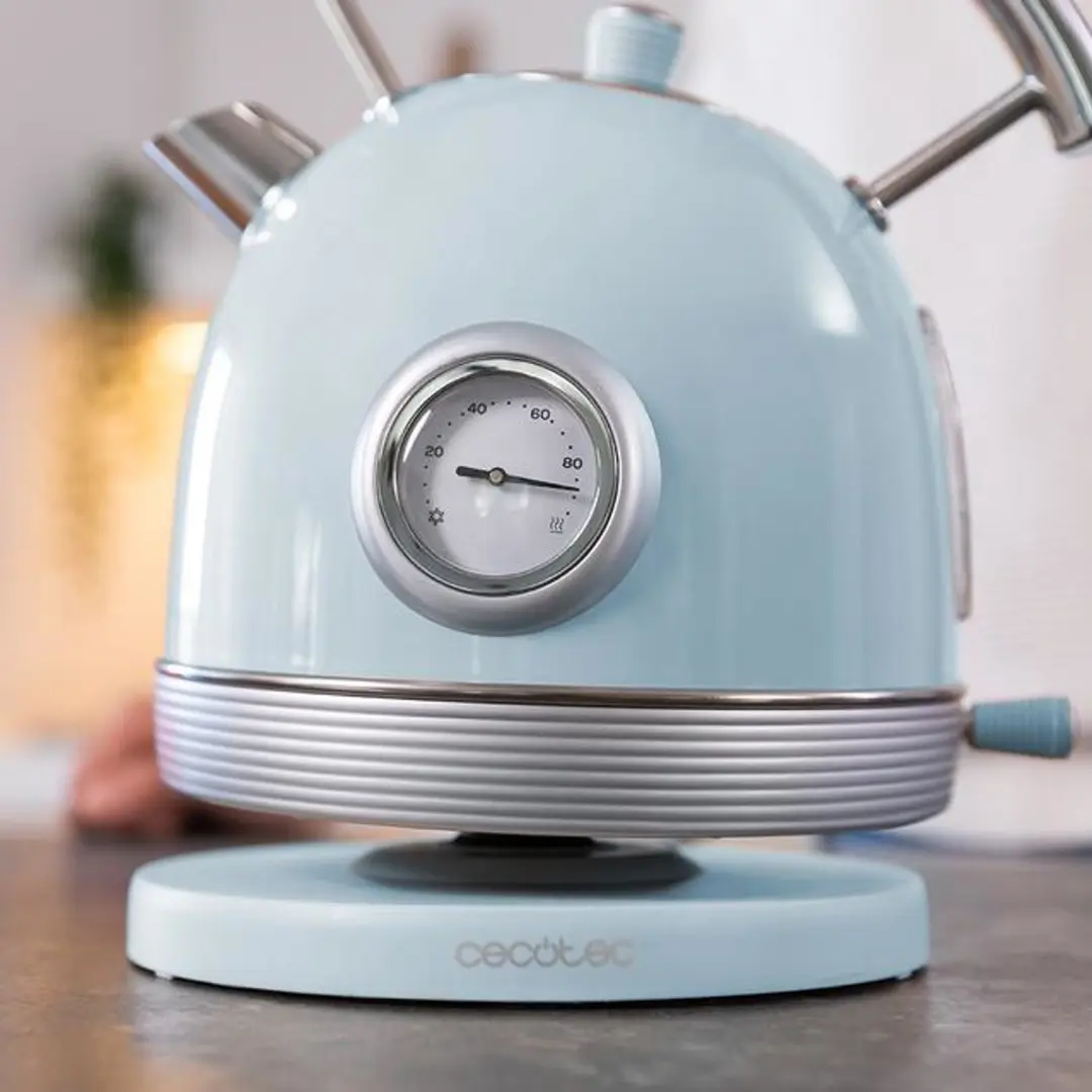 Cecotec ThermoSense 420 Waterkoker 1,8L 2200W - Lichtblauw - afbeelding 2 van 6