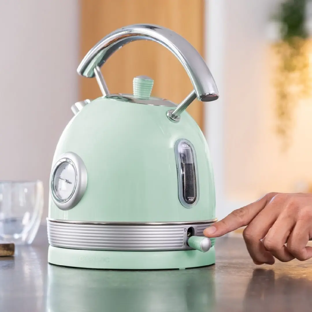 Cecotec Thermosense 420 Vintage 01483 Waterkoker - Groen - afbeelding 5 van 6
