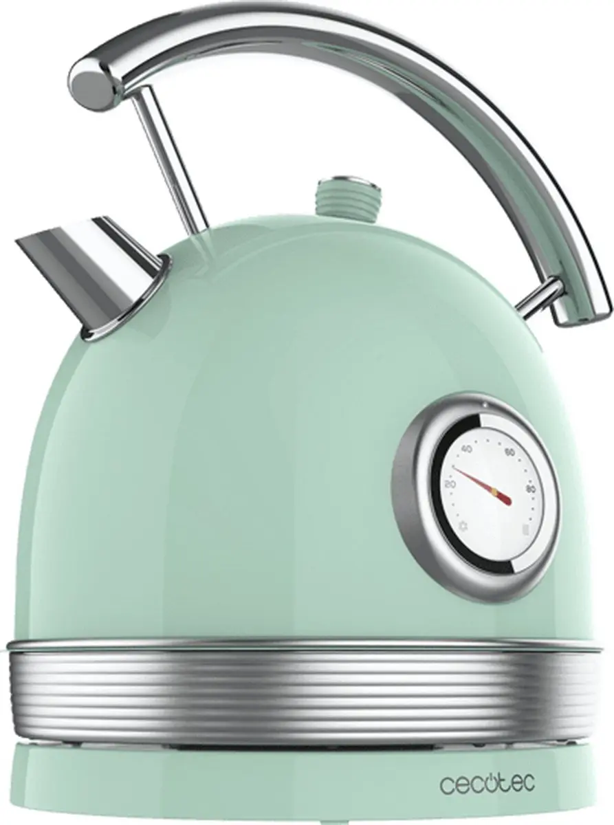 Cecotec Thermosense 420 Vintage 01483 Waterkoker - Groen - afbeelding 3 van 6