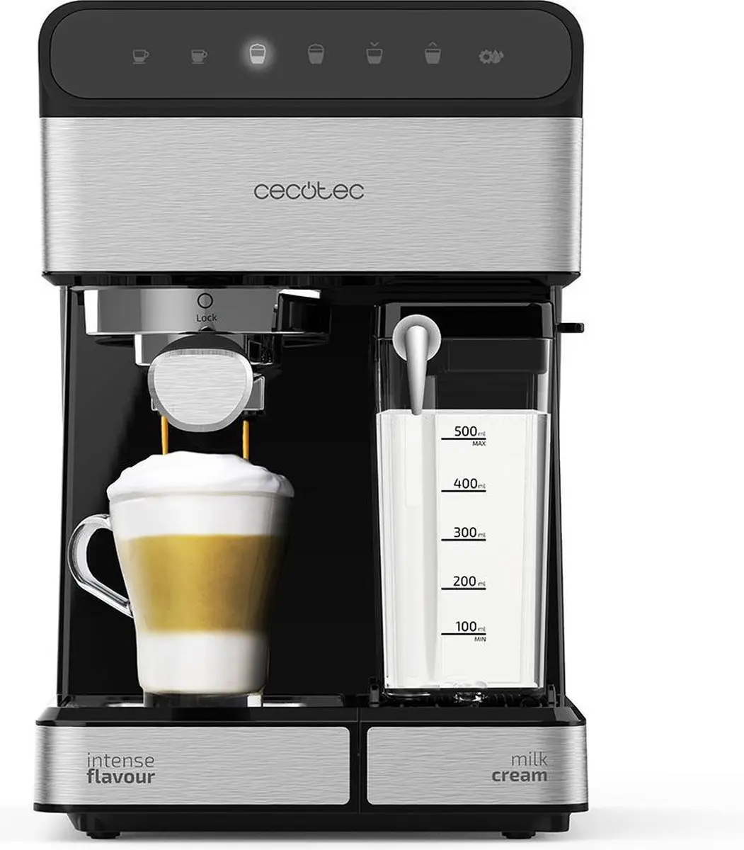 Cecotec Halbautomatische Espressomaschine Power Instant-ccino 20 Touch Serie Ner