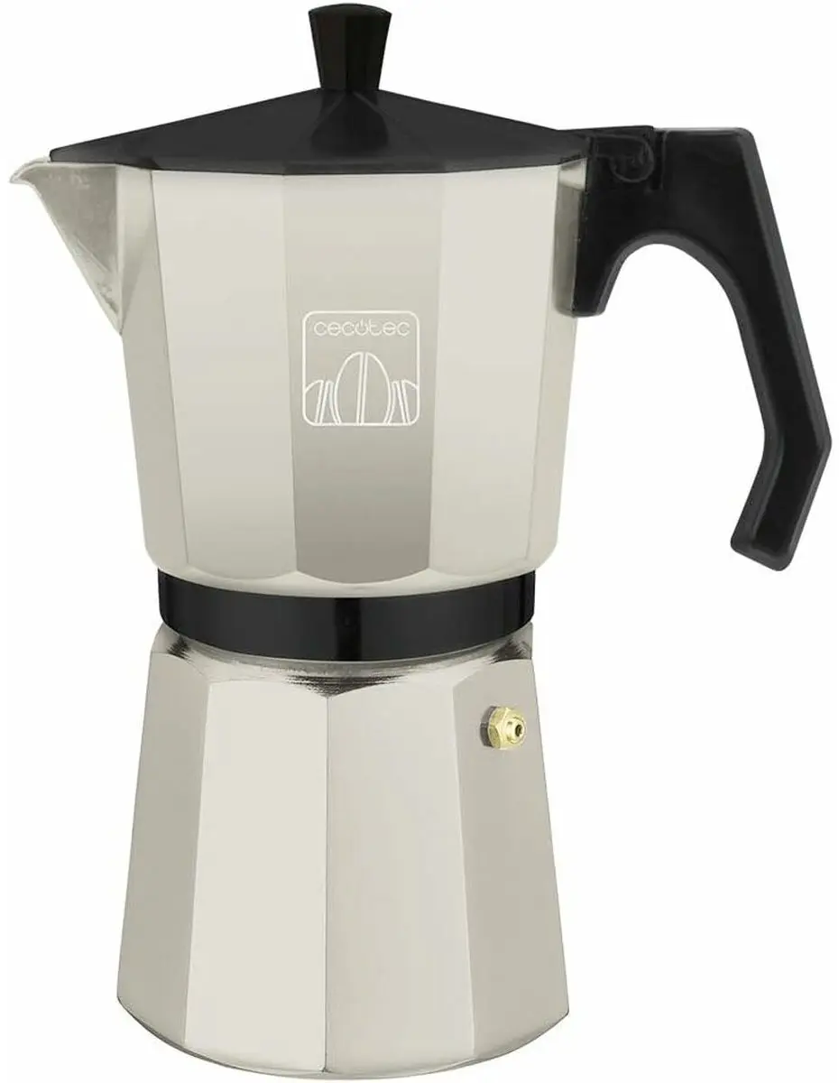 Cecotec Cafetera italiana Cumbia Mokclassic 1200 Beige