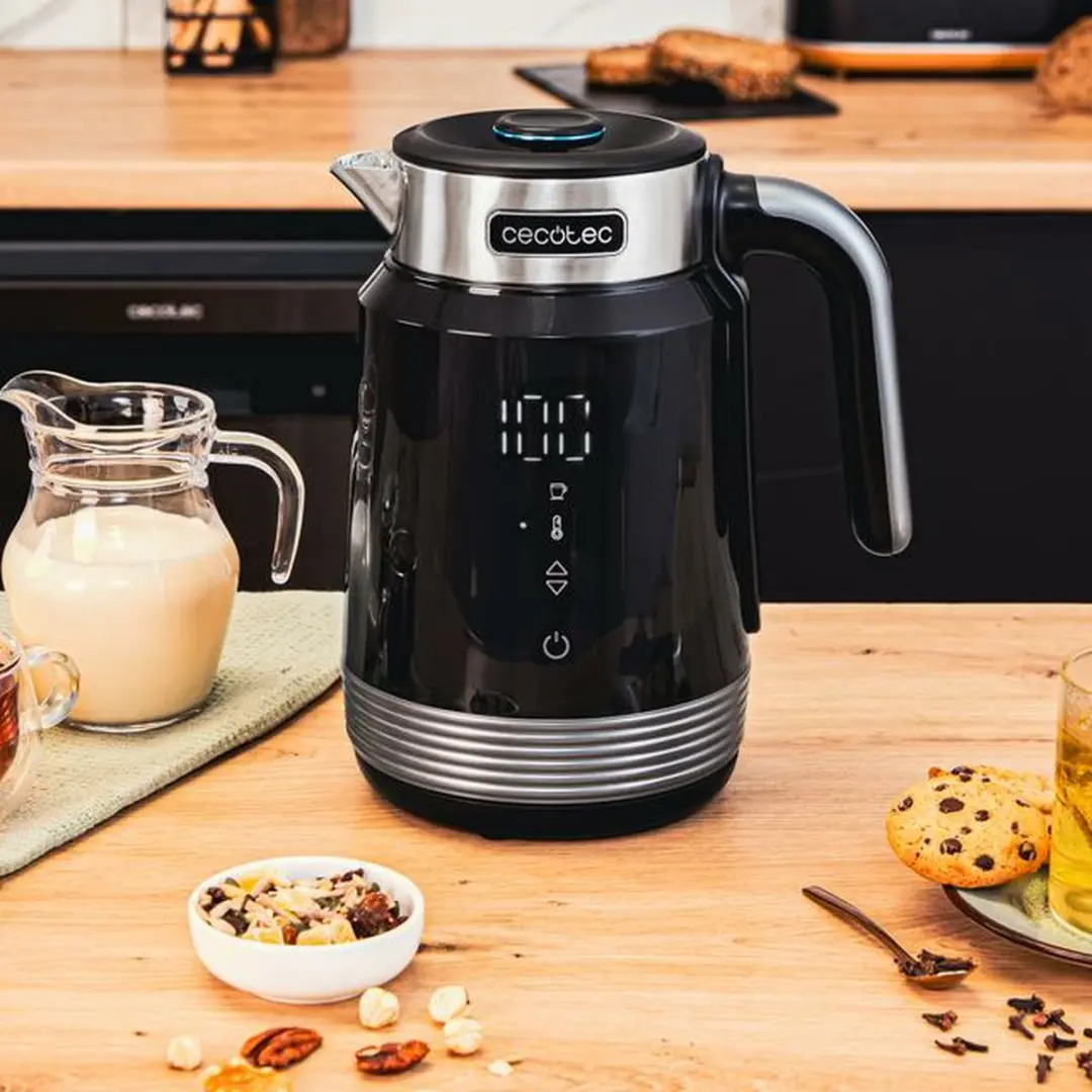 Cecotec ThermoSense 600 Touch 01748 Waterkoker - Zwart - afbeelding 4 van 6