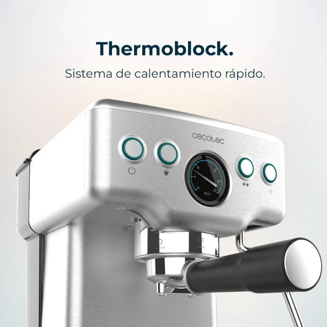 Cecotec Power Espresso 20 Barista Mini Espressomachine - afbeelding 4 van 6