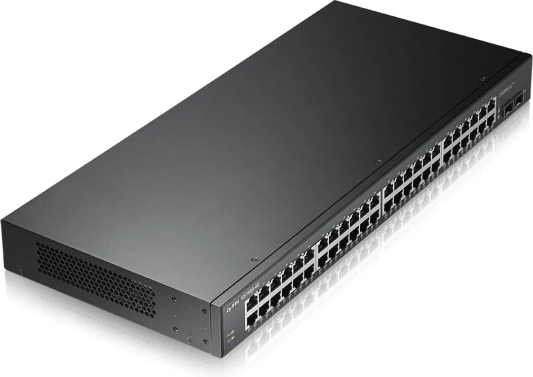 Zyxel GS1900-48 Switch - 48 Poorten - 100 Gbps - Zwart