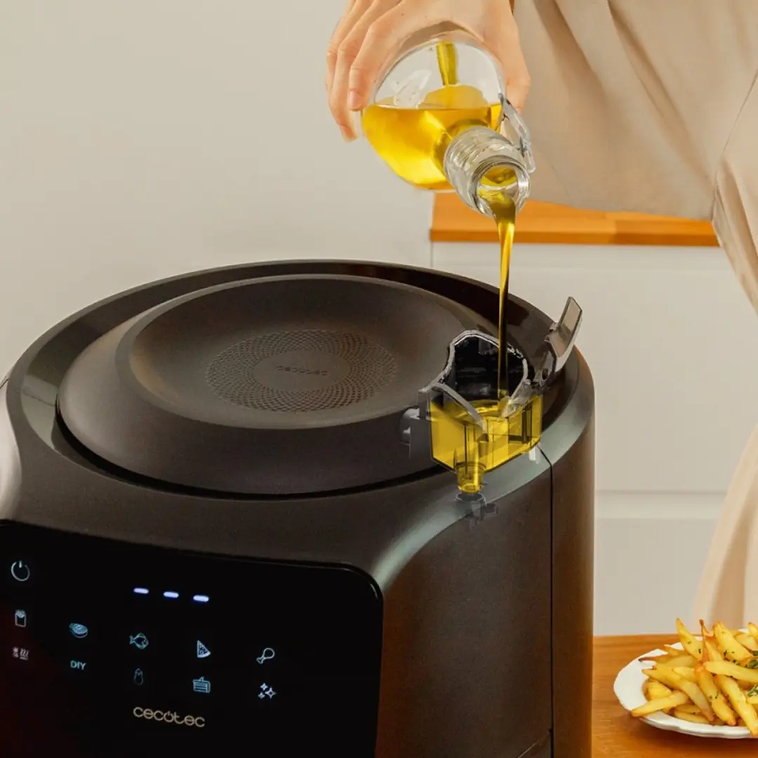 Cecotec Cecofry Rain 3300 Airfryer - 5,5L - Zwart - afbeelding 5 van 6