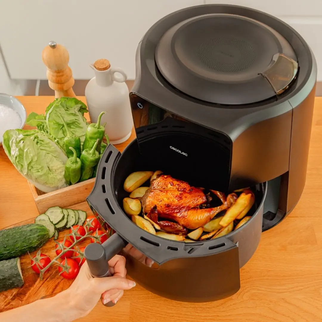 Cecotec Cecofry Rain 3300 Airfryer - 5,5L - Zwart - afbeelding 6 van 6