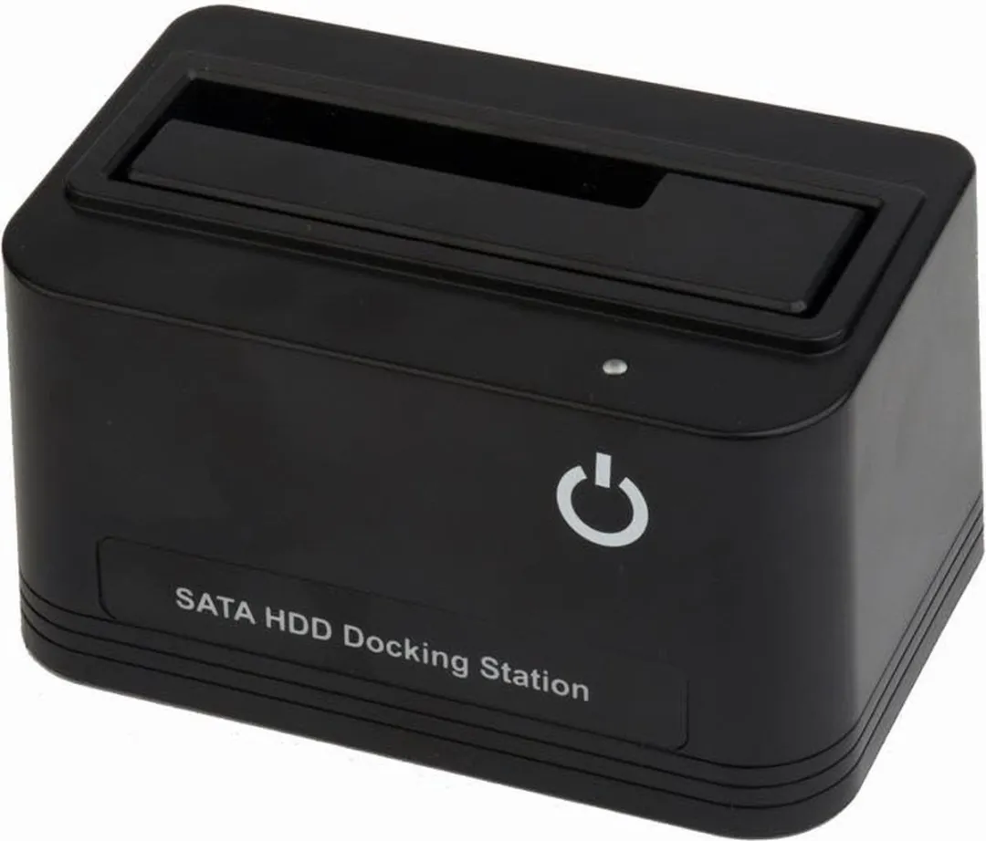 Gembird HD32-U2S-5 USB2.0 HDD Docking Station - Zwart