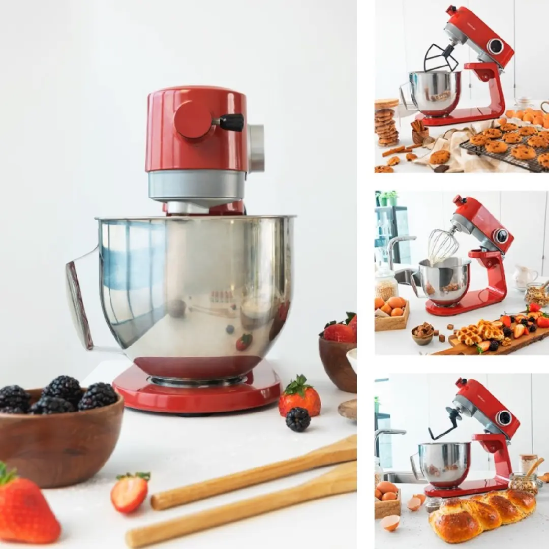 Cecotec Twist&Fusion 4000 Luxury Keukenmachine 800W - Rood - afbeelding 6 van 6