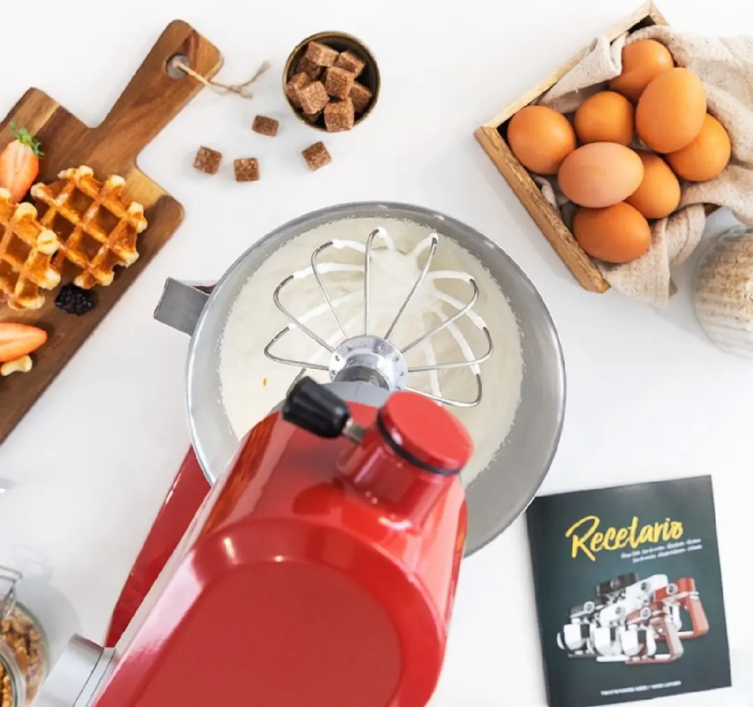 Cecotec Twist&Fusion 4000 Luxury Keukenmachine 800W - Rood - afbeelding 2 van 6
