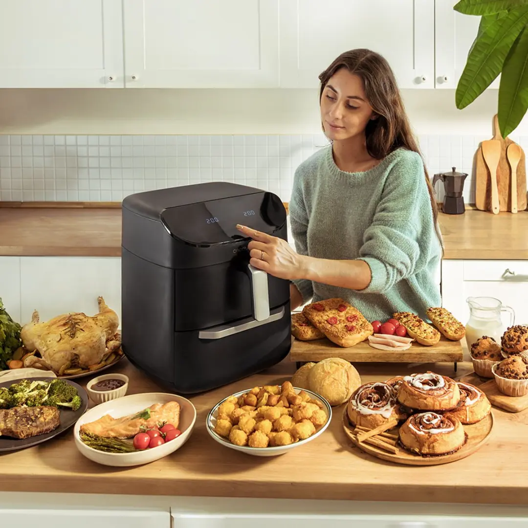 Cecotec Cecofry FoodCourt Dubbele Airfryer XXL 11L 04980 - afbeelding 4 van 6