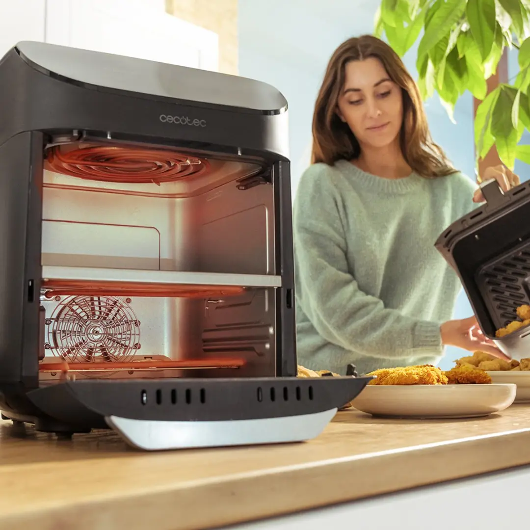 Cecotec Cecofry FoodCourt Dubbele Airfryer XXL 11L 04980 - afbeelding 5 van 6