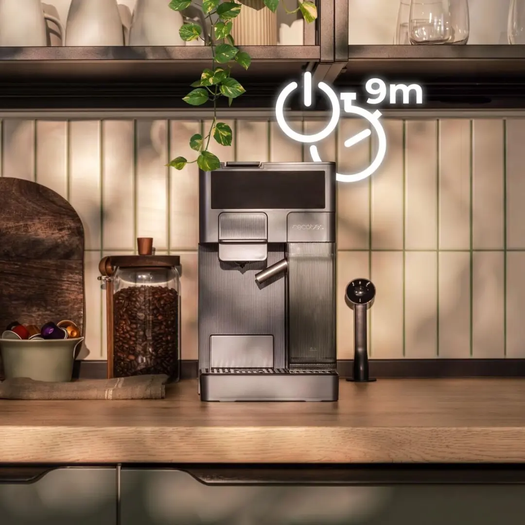 Cecotec FreeStyle Latte T Espressomachine - 20 bar - Zwart - afbeelding 6 van 6