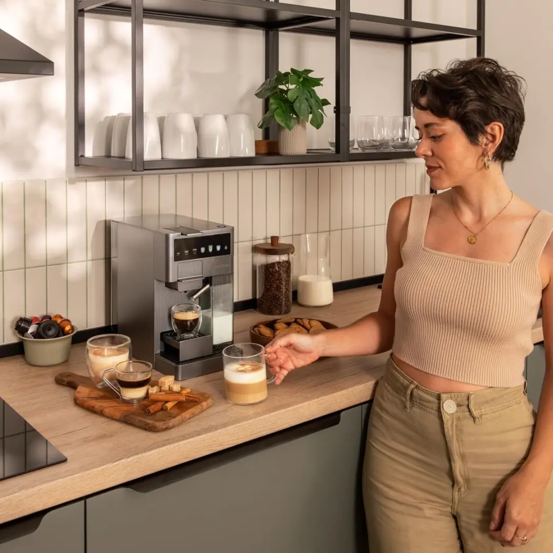 Cecotec FreeStyle Latte T Espressomachine - 20 bar - Zwart - afbeelding 3 van 6