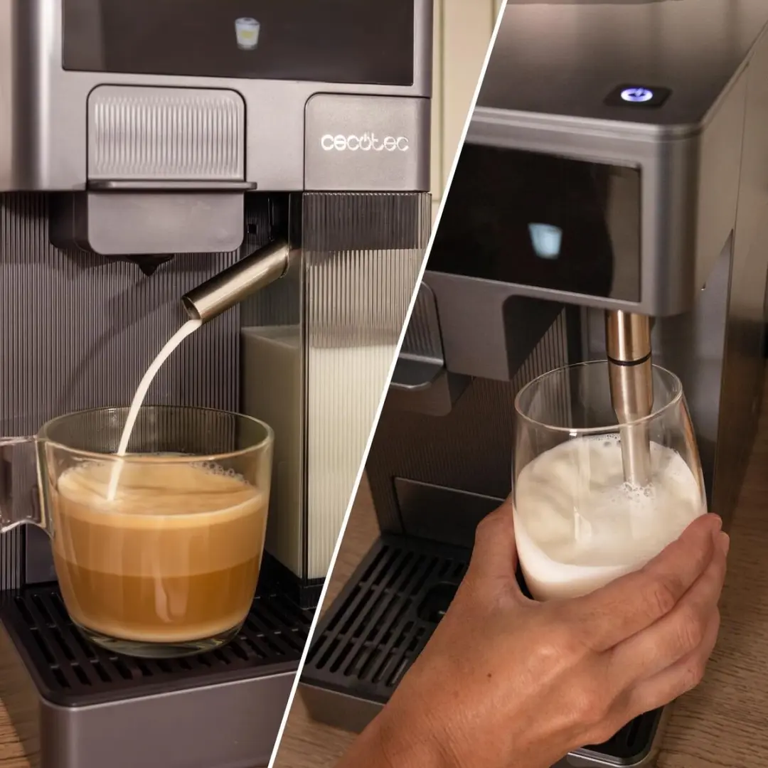 Cecotec FreeStyle Latte T Espressomachine - 20 bar - Zwart - afbeelding 5 van 6