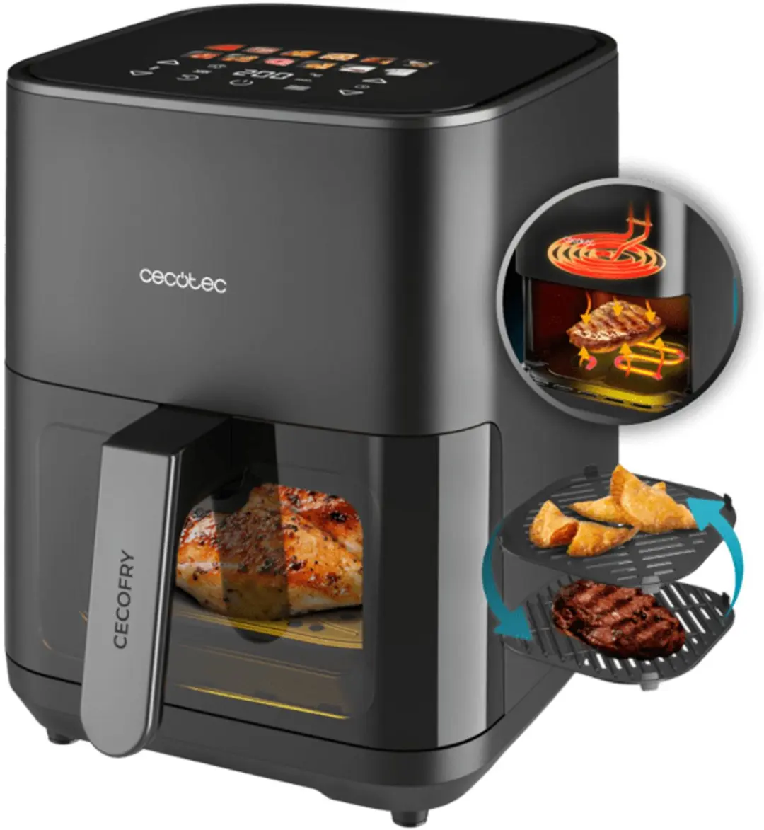 Cecotec Cecofry&Grill Duoheat 4000 Friteuse