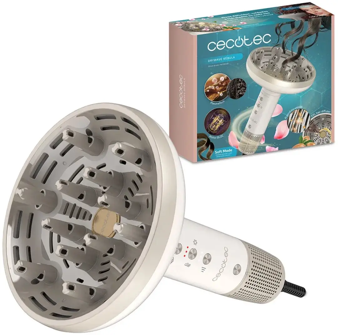 Cecotec DryWave Nebula Föhn met Diffuser - 1300W - afbeelding 2 van 6