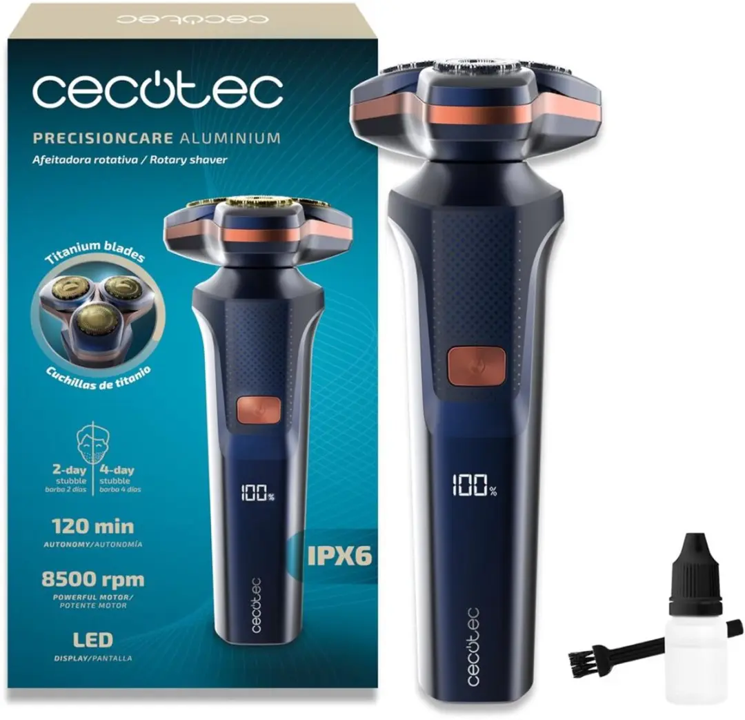 Cecotec PrecisionCare Aluminium Scheerapparaat