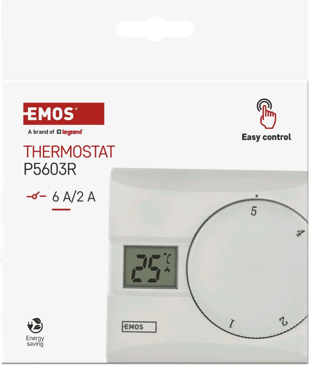 EMOS P5603R Kamerthermostaat - Wit - afbeelding 6 van 6