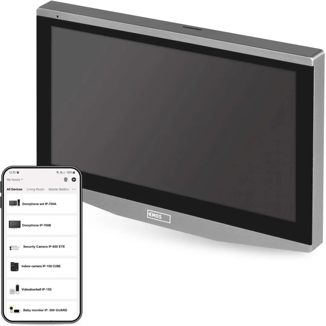 EMOS GoSmart IP-700B Extra Monitor H4011 - voor IP-700A - afbeelding 2 van 6