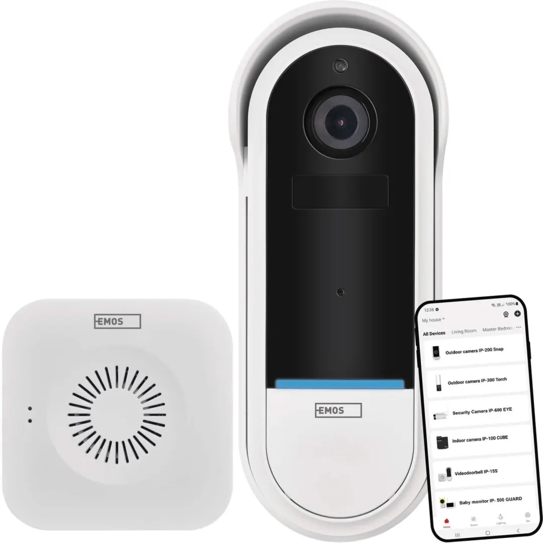 EMOS GoSmart IP-15S H4032 Videodeurbel - afbeelding 2 van 6