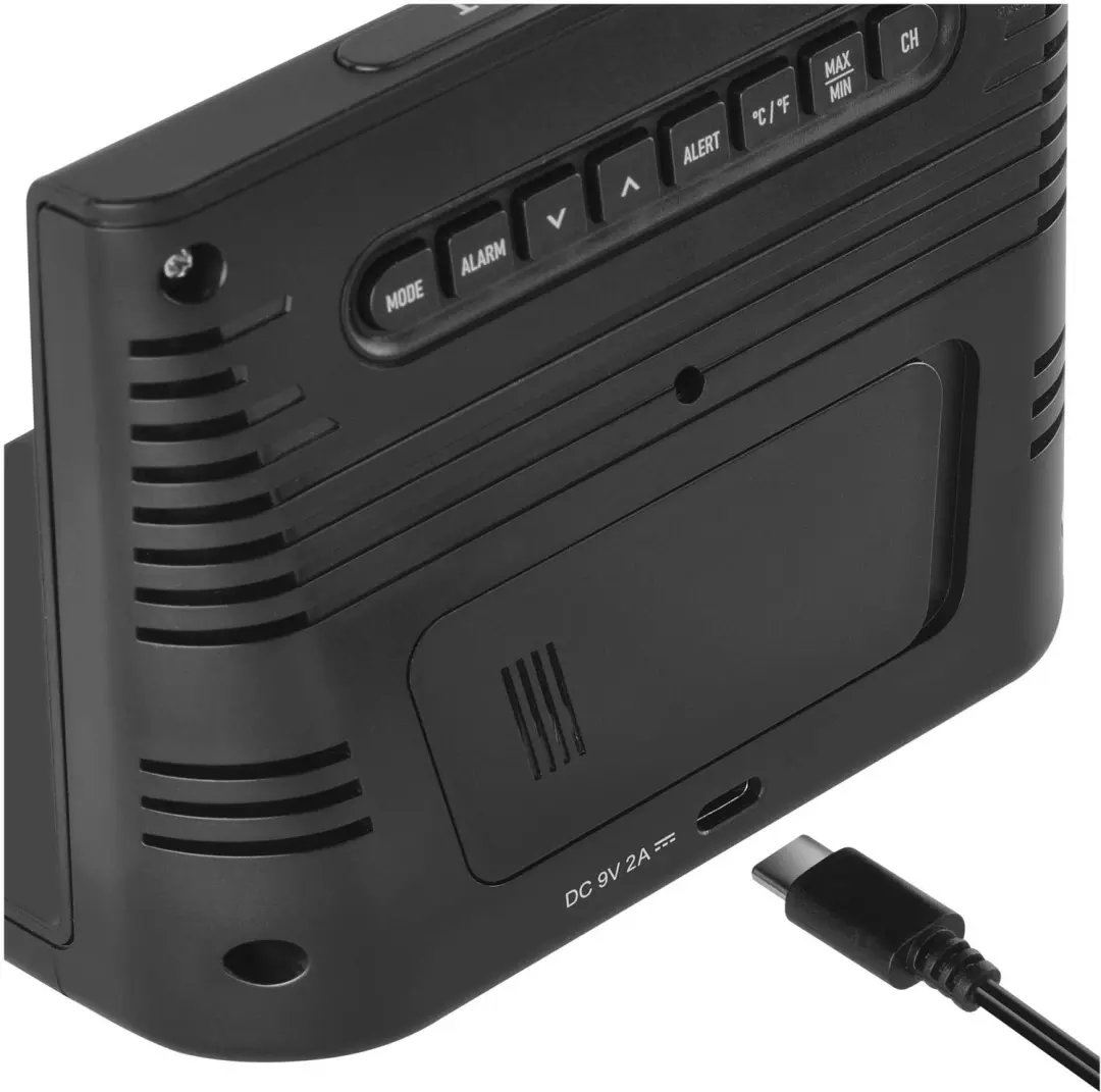EMOS E8010 Weerstation met draadloos opladen - afbeelding 5 van 6