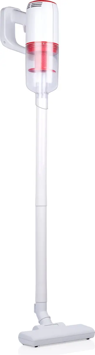 Dirt Devil DD9001 2-in-1 Steelstofzuiger - 80W - Wit/Rood - afbeelding 2 van 6