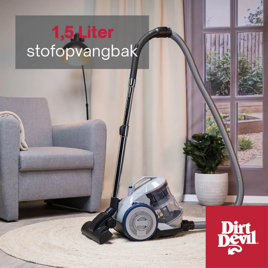 Dirt Devil DD2501 Stofzuiger zonder Zak - 850W - afbeelding 6 van 6