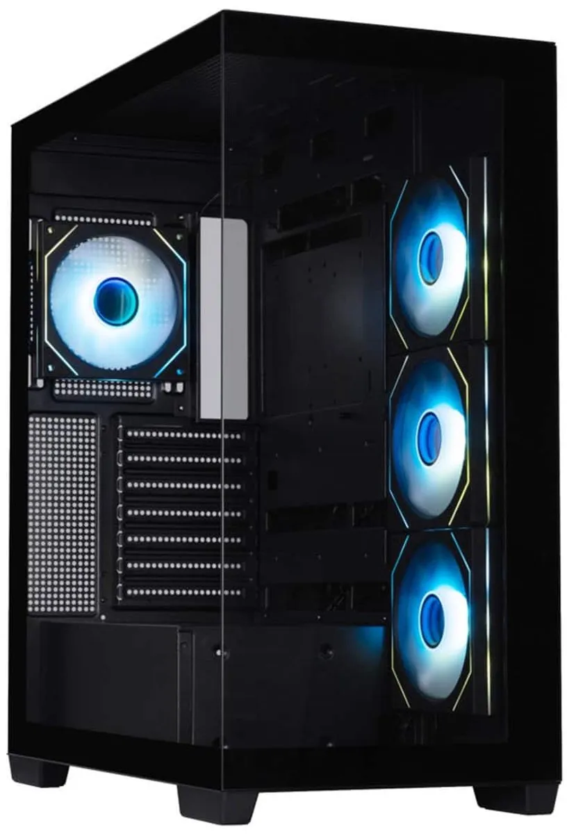 BitFenix X8 FISHTANK ARGB Gehard Glas USB 3.1 Mid Tower ATX 850W 80+ Bronzen Gamingcase (X8BR85KKKGSK-4A)