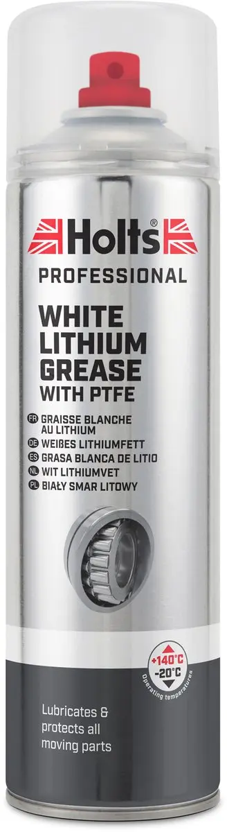 Holts Wit Lithiumvet PTFE 500ml