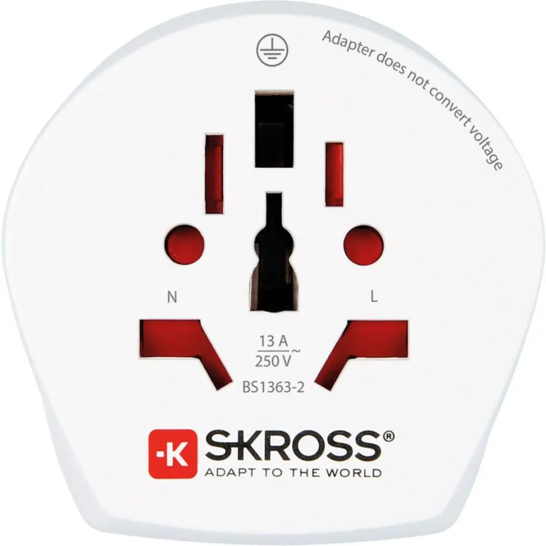 Skross 1.500210-E Reisstekker World to Australia/China - afbeelding 2 van 6
