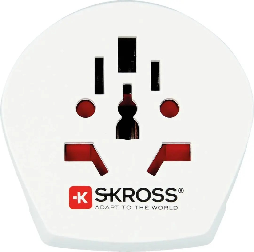 Skross 1.500222-E Reisstekker CA W to AUS/CHINA - Wit - afbeelding 5 van 6