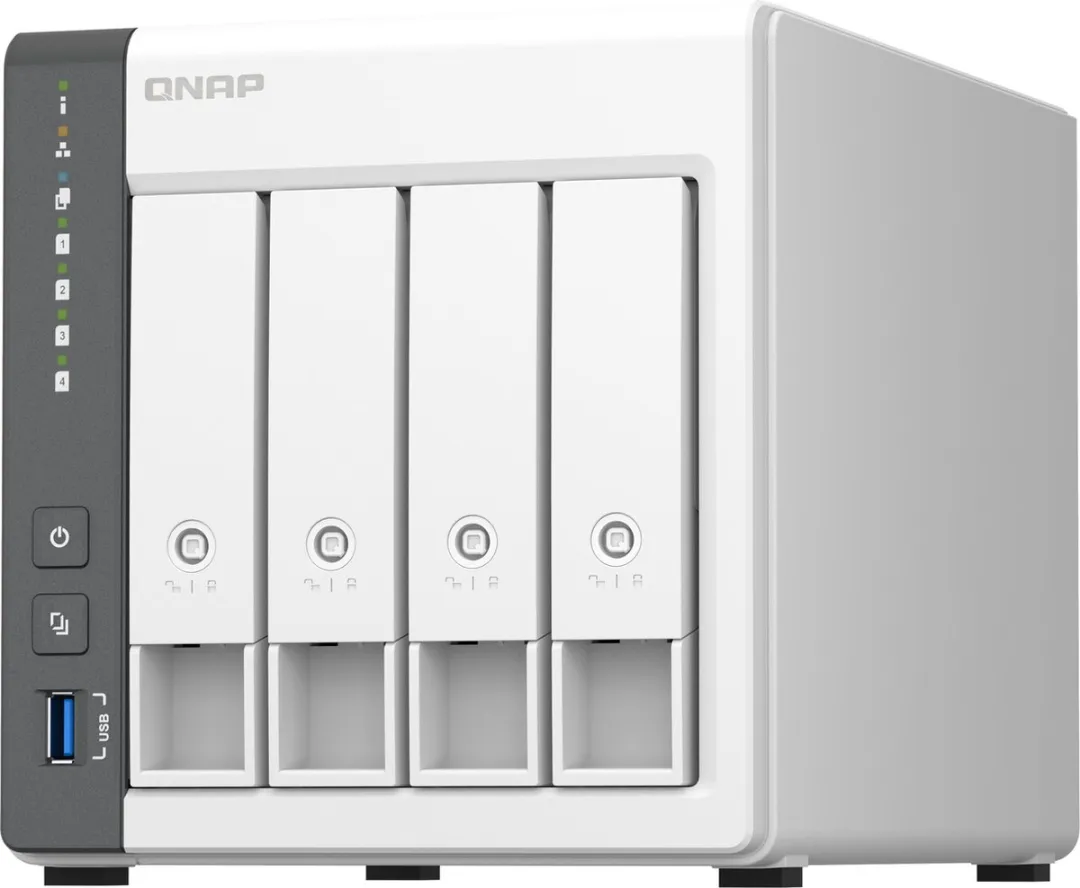 QNAP TS-433 NAS-Server 4Bays - 4Kernen - 2x Ethernet