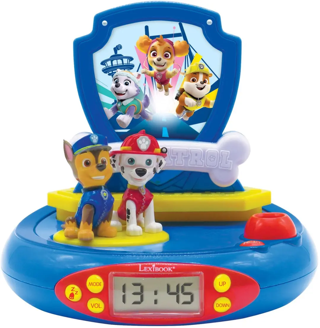 Lexibook Paw Patrol 3D Projectorklok RP500PA