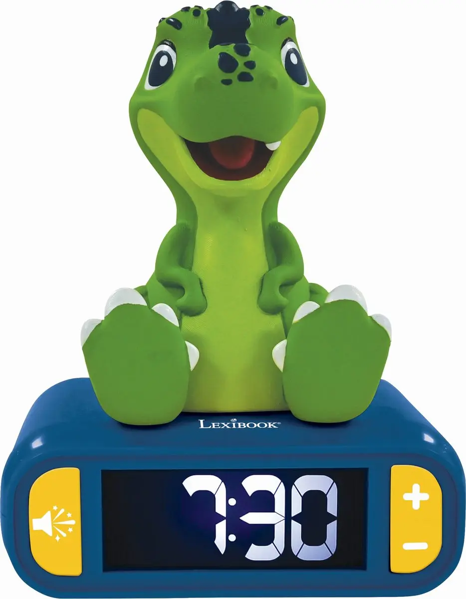 Lexibook RL800DINO Digitale Wekker 3D Dinosaurus