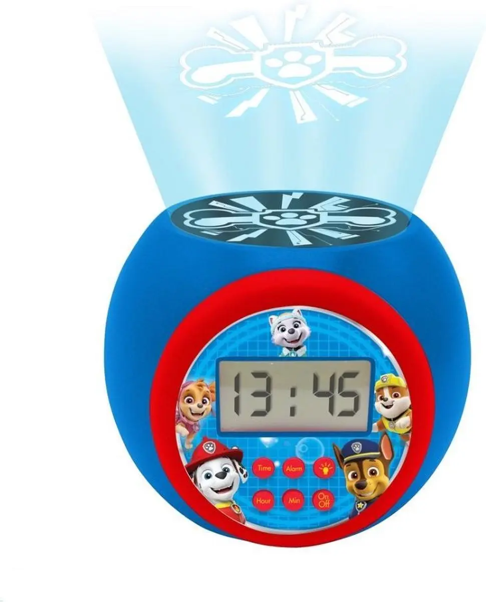 Lexibook Paw Patrol Projector Wekker RL977PA - Ø16cm - afbeelding 2 van 6